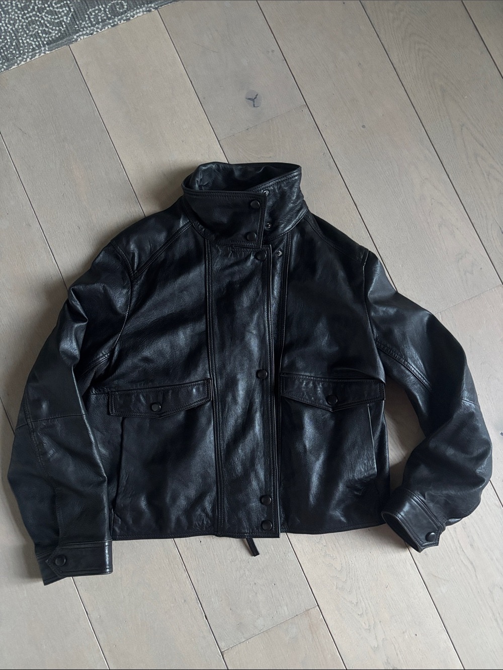 Leather jacket